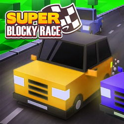 Super Blocky Race - Online Game